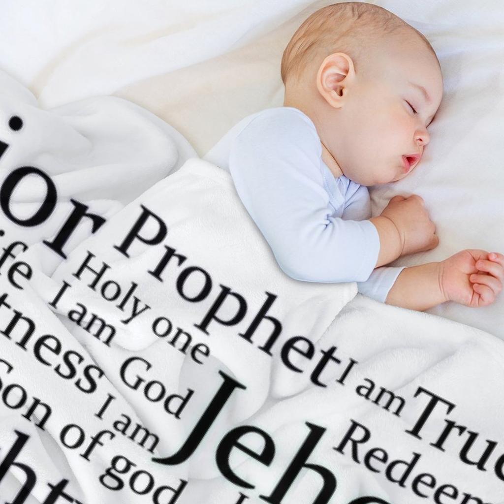 The names of Jesus Throw Blanket Thermals For Travel Sofa Quilt Travel Furry Blankets