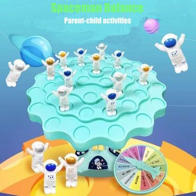 Hračka Spaceman Balance Tree Dětské vzdělávací Montessori matematické hračky Balanční deska Interakce mezi rodiči a dětmi Stolní hry