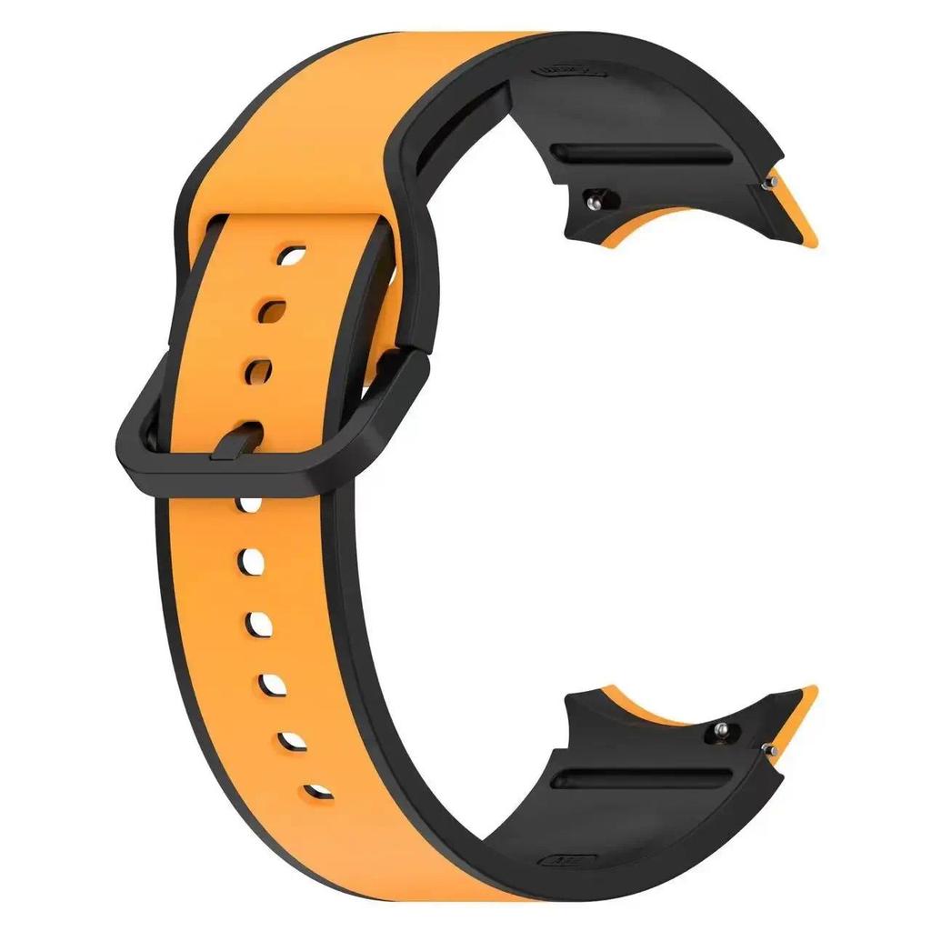 No Gap Silicone Strap For Samsung Galaxy Watch 7/6/5/4 40mm 44mm Sports Breathable Durable Bracelet Watch 6 4 Classic/5 Pro 45mm