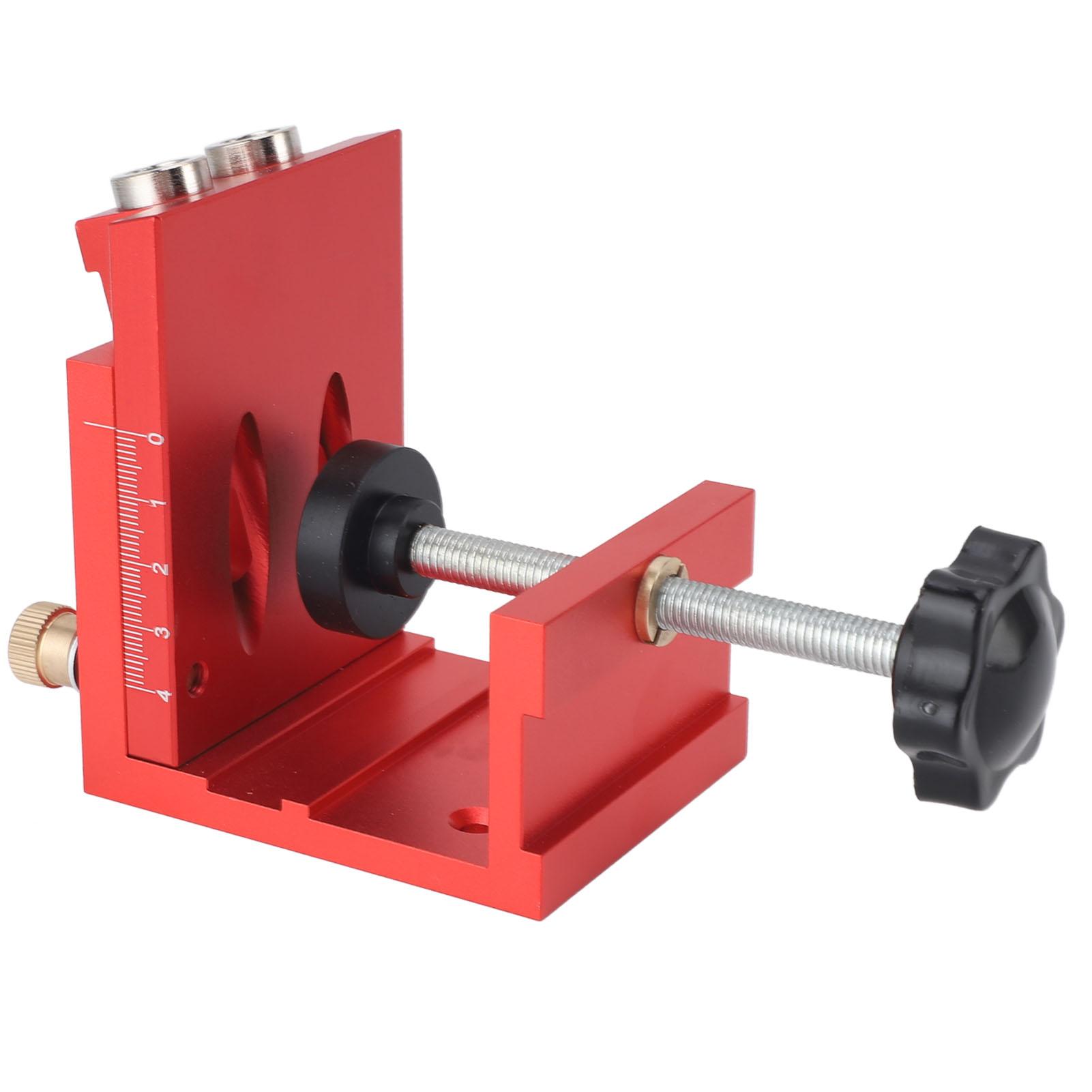 

Pocket Hole Jig Tool Kit Precision Positioning Multifunction Inclined Hole Locator Positioner for DIY Woodworking