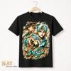 Anime Jojo Bizarre Adventure Steel Ball Run Gyro Zeppeli T Shirts Men's Women Casual Cotton Short Sleeves Oversized New T-shirts