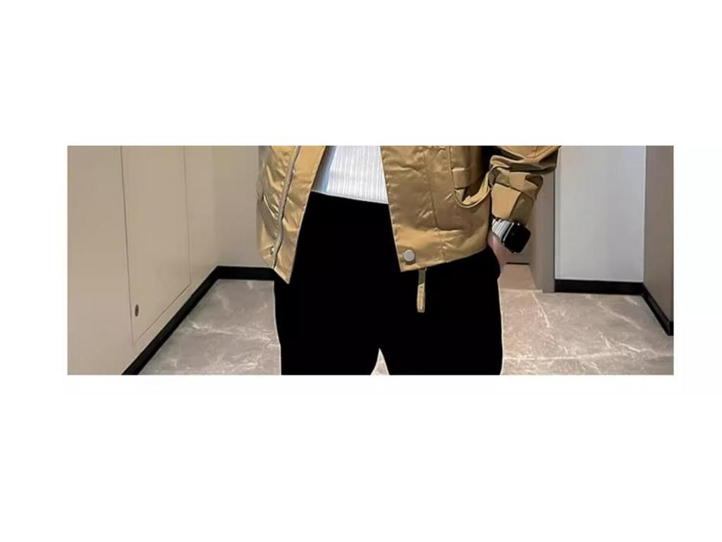 Men's Trendy Stand Collar Workwear Jacket - Cool & Casual Spring/Autumn Outerwear