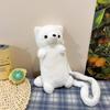 Soft Otter Plush Crossbody Bag Fluffy Portable Stationery Bag for Girls Daily Use Birthday Presents