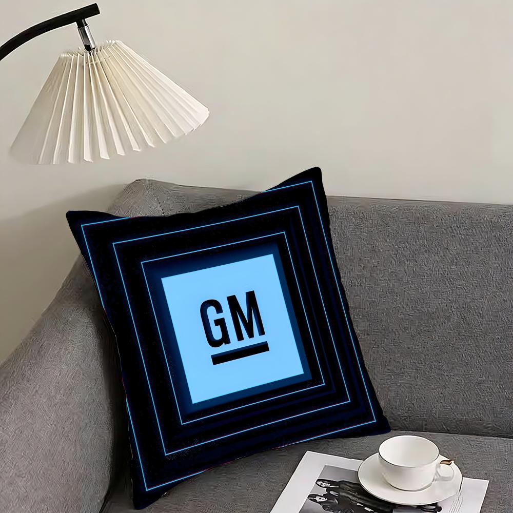 

GGeneral MMotors Cushion Cover Elegant Comfort Pillowcase Sofa Bed Doublesided Printed Invisible Zipper Home Decor 30x30cm
