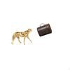 Treasure Chest Sculpture Decorative Jewelry Organizer Vintage Tabletop Ornament for Home Office