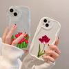 LZ16 Blume Klar Weiche Welle Handyhüllen für Samsung S24 S23 Ultra S20 FE A54 A14 A52s A51 S10 Huawei Honor 90 Schutz Rückseite