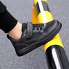 Children's white sneakers, plain-colored athletic shoes, black mesh breathable sneakers for boys, school shoes, elementary school sneakers, and