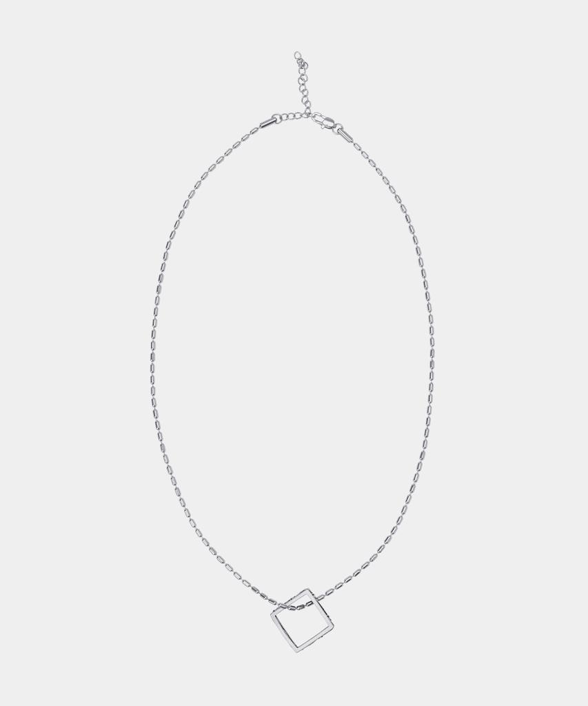 Maison Mined Square Fusion Necklace