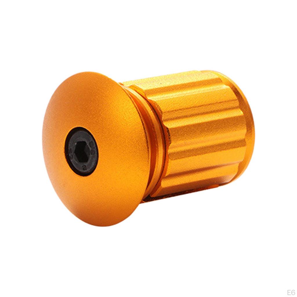1 Pair Bike Handlebar Aluminum Alloy Adjustable Cycling Expansion Lock Grips End Caps for BMX