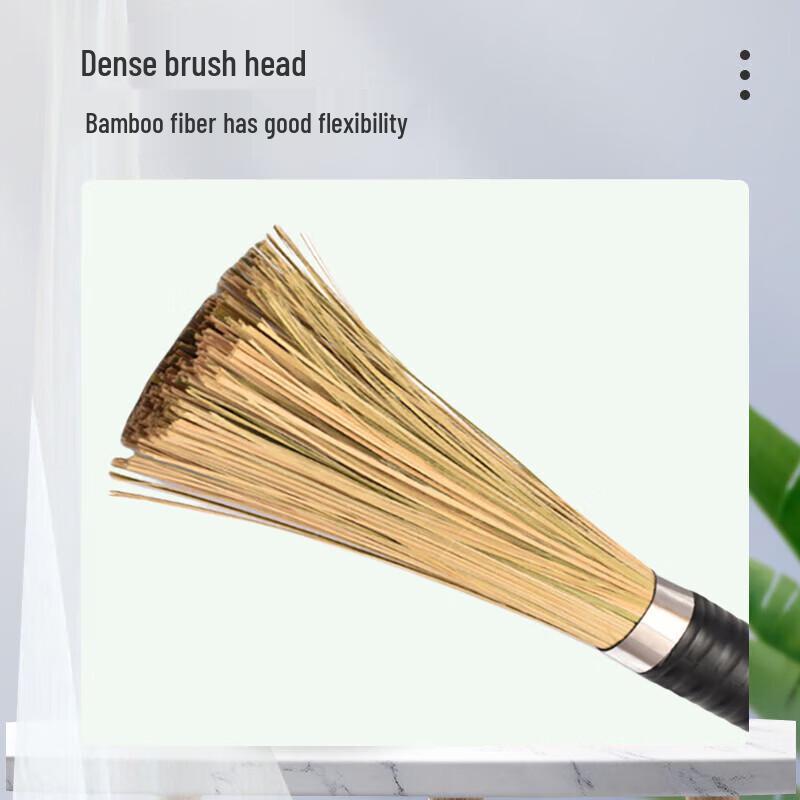 Natural Bamboo Pot and Stove Cleaning Brushes (3-Pack)