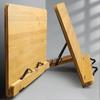 Adjustable Book Stand Wooden Folding Desktop Reading Rack for Home Use