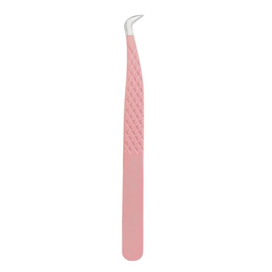 Lash Extension Tweezers for False Eyelashes Stainless Steel Lash Tweezers for Precise Eyelash Placement And Removal Rust-Proof Makeup Tool for
