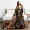 Steve Harrington Warm Soft Blankets Students Plush Throw Blanket Street Trend Couch Chair Flannel Bedspread Sofa Bed Cover