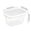 Refrigerator Butter Box With Lid Slicer Case Cheese Cutting Fridge Sealed Storage Container Rectangular Tray Kitchen Tool Gadget