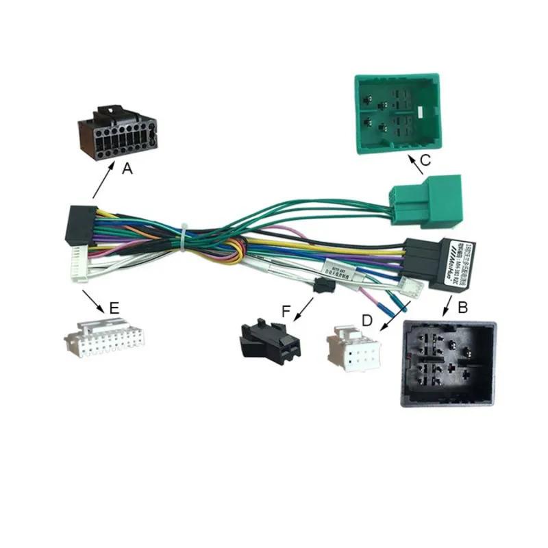 

Автомобильный 16-контактный жгут проводов O с блоком Canbus для Chevrolet Volrando Cavalier O разъем питания медиаплеера