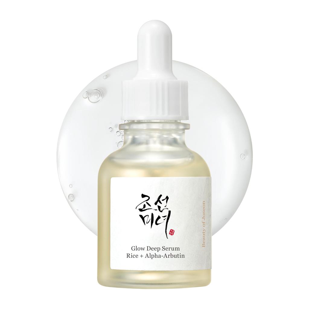 of Glow Deep Rice Alpha arbutin Rice bran water serum 30ml [Beauty Joseon] Serum + [BOJ]