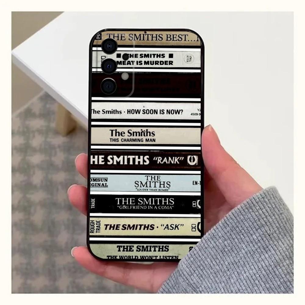 Band The S-Smiths Phone Case For Samsung Galaxy A20,A21s,A22,A31,A32,A52,A53,A72,73,A80,A91 Soft Black Cover