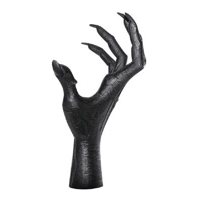 Witch Hand Wall Hanging Wall Hanger Decoration Wall Simulation Devil Hands Statue 3D Freehand Sculpture Resin Decorative Art