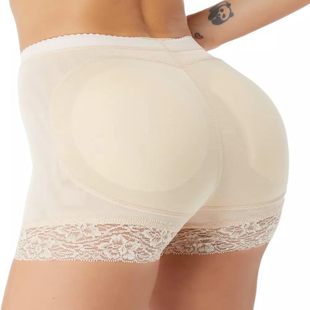 Hip-Lifting Women’s Shapewear: Bottom-Enhancing Padded Boxers