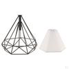 Metal Diamond Bulb Guard Lamp Cage Light Lampshade 12 Colors