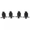 4Pcs Black Clips For Ford Floor Mat Retainer Clip W715120-SS3JA, W715120SS3JA