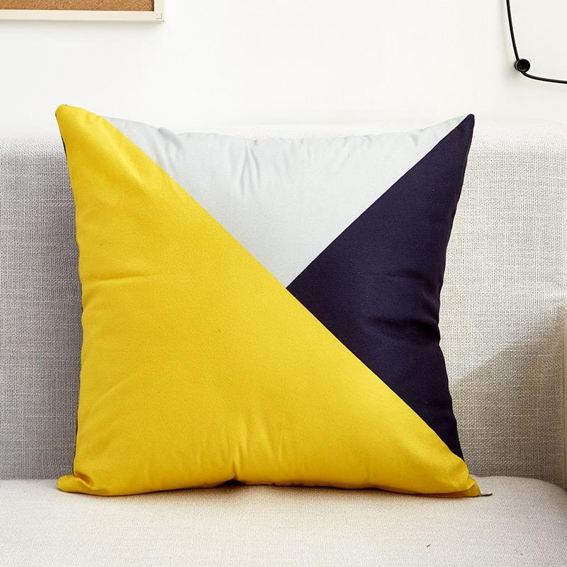 Creative Pattern Pillowcase Dormitory Decoration Office Living Room Sofa Home Pillowcase