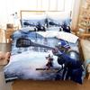 Game Scavengers Bedding Set Single Twin Full Queen King Size Bed Set Adult Kid Bedroom Duvetcover Sets comforter set
