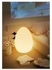 Nordic Egg-Shaped Table & Floor Lamp: Luxury Smart Lighting for Bedroom and Living Room