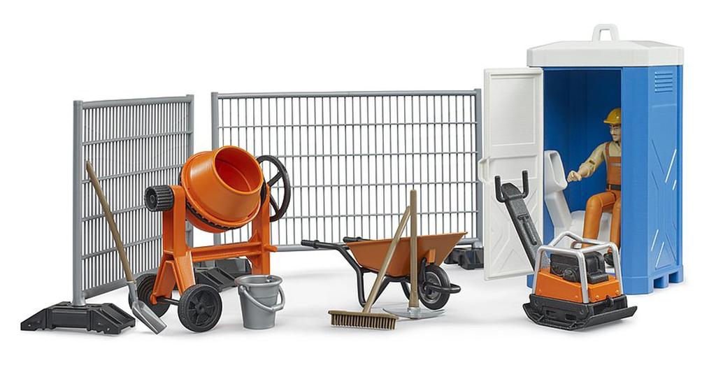 Bruder Construction Site Set BR62008 (with Figure)