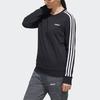 (WMNS) adidas Essentials 3-Stripes Sweatshirt 'Black White' Women's FQ3262