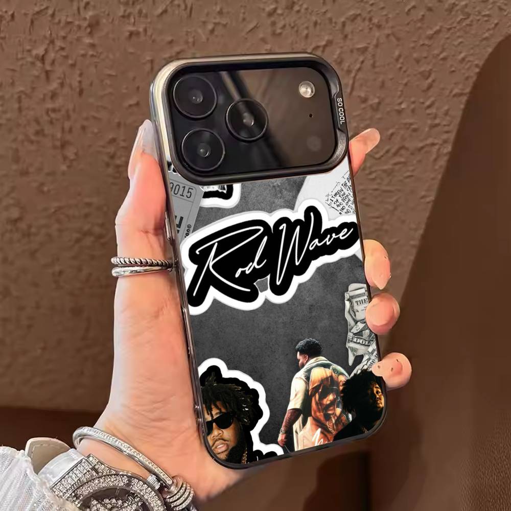 

Rapper R-Rod Wave Phone Case Color Silver Shell For IPhone 17 16 15 14 13 12 11 Pro Max Plus iPhone16promax