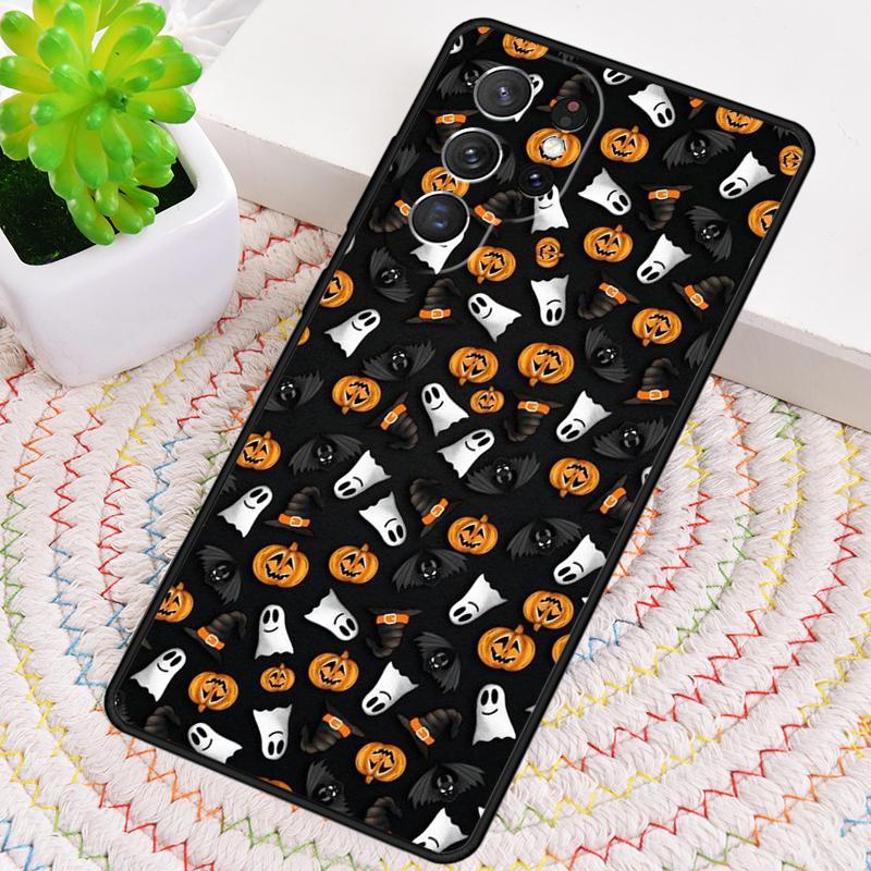 Halloween Aesthetic Silicone Phone Case For Samsung Galaxy note 10 pro S26 S25 S24 S23 S22 S21 Plus S25Ultra Capa Cover