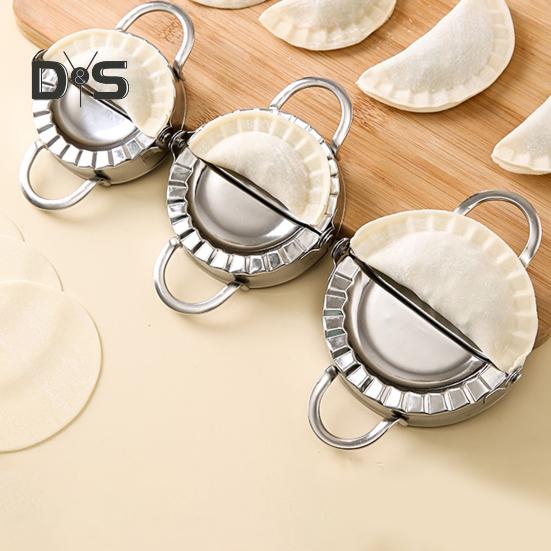 3-in-1-Knödelmaker, Edelstahl, Empanada-Presse, Mini-Kuchenform, multifunktionale Tortilla-Klemme für die Küche
