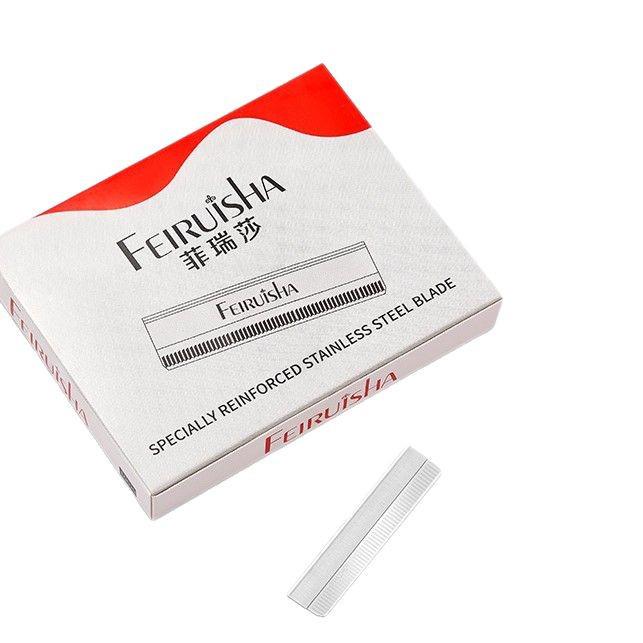 10-Pack Wavy Blade Eyebrow Razors: Disposable Trimmers for Women's Beauty Routine