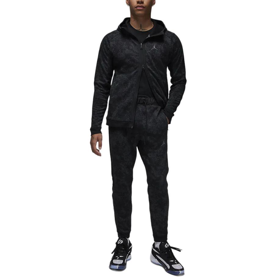 Jordan Dri-FIT Sport Air Fleece Solid Casual Jogger Knit Pants Men Bottoms Black FN5845-010