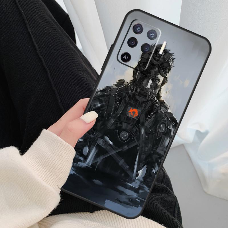 Metal Gear Solid Case For Oppo A17 A57 A77 A40 A78 A54 A74 A94 A76 A16 A96 A18 A60 A80 A38 A58 A98 A15 A5 Pro