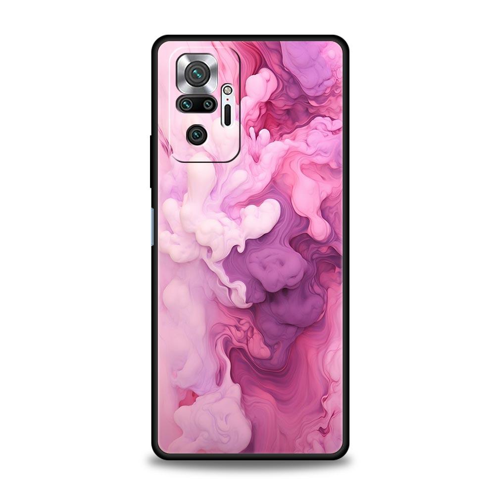 

Phone Case For Xiaomi Redmi Note 14 13 12 5G 11 10 Pro Plus 4G 9S 9 14C 13C 12C 10C 9C 9A Soft Cover Floating Liquid candy mural Redmi 14C