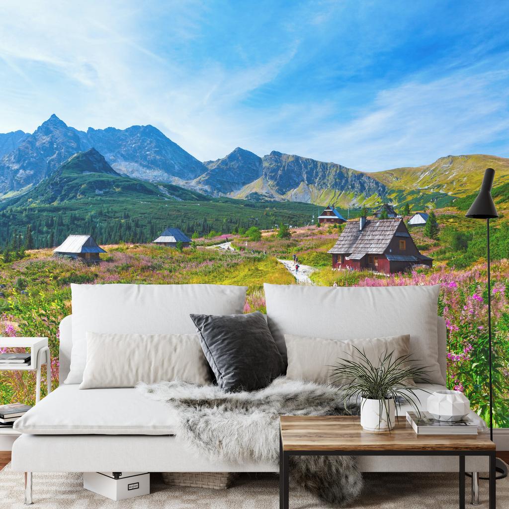 Photomural Mountains Washable Fleece 416x290