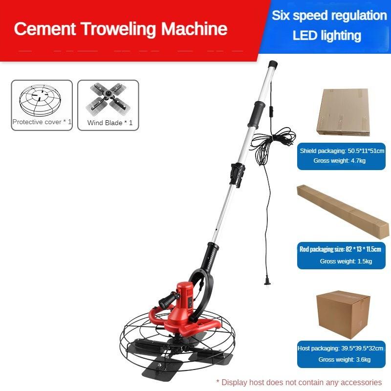 High Power Electric Plastering Machine Cement Concrete Troweling Machine  Multi Functional  Road Surface Finishing Equipment
