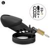 Male Chastity Cage Penis Lock With Lock Key Virginity For Men Breathable Cock Ring Men'S Cb Cock Cage Sm Urethra Lock Device Toy