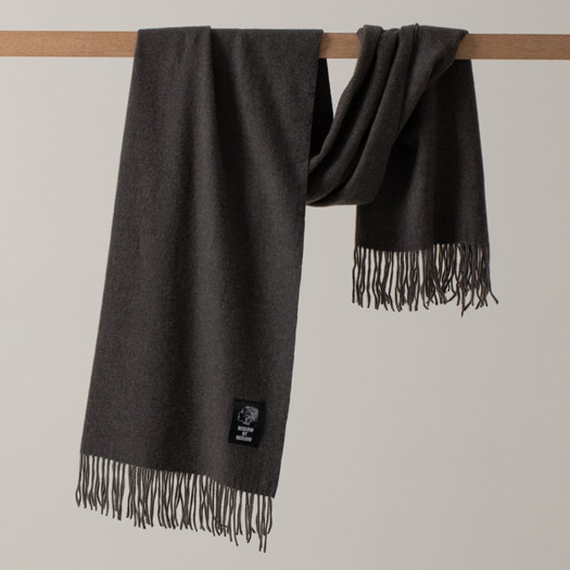 

RECLOW Однотонный шарф, Темно-серый FREE