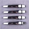 Car Door Handle Cover ABS Exterior Side Door Handle Cover Trim Bezel Cap Chrome Fit for Fiat 500X SUV 2016-2023