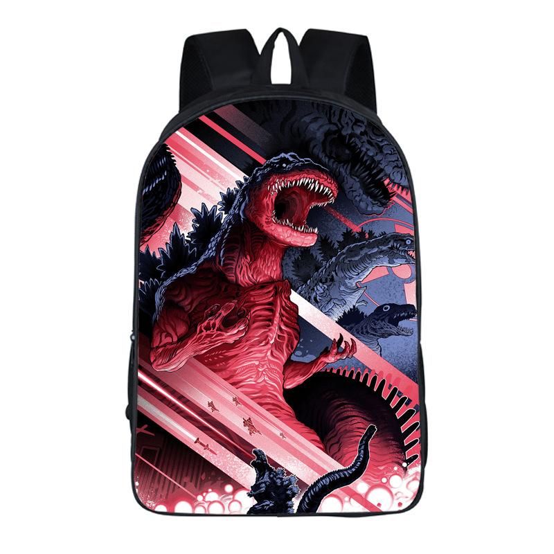 godzilla book bag