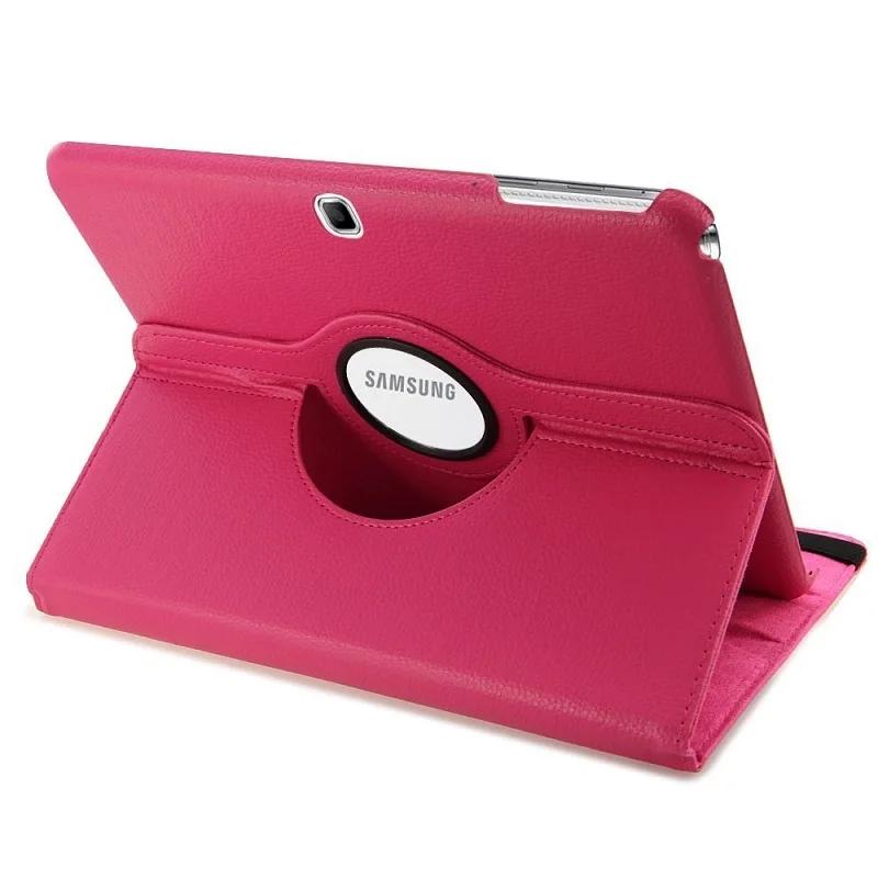 Funda For Samsung Galaxy Tab 4 10.1 T530 T531 T535 Cover For Samsung Tab 4 10.1" 360 Rotating Folio Flip Stand Pu Leather Cases