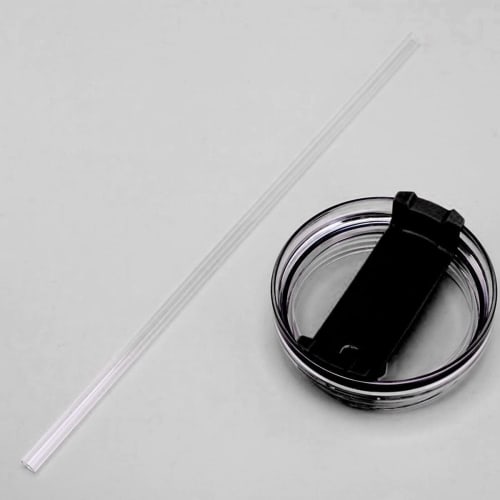 Vacuum Insulated Tumbler with Lid, Handle, and Straw. Double-walled, Large Capacity, Keeps Drinks Hot or Cold. Spill-proof, Stainless Steel, Wide-mout