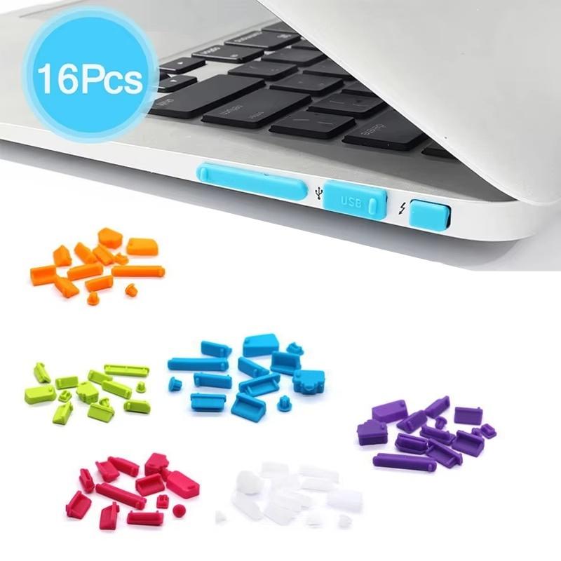 Universal Colorful Silicone Anti-dust Plug Notebook Dustproof Stopper For PC Computer Laptop USB Port Interface Waterproof Cover