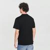 Comfortable Logo Letter Print Round Neck Pullover Short Sleeve T-Shirt Men Tops Black LMT0081194LE00FK11000