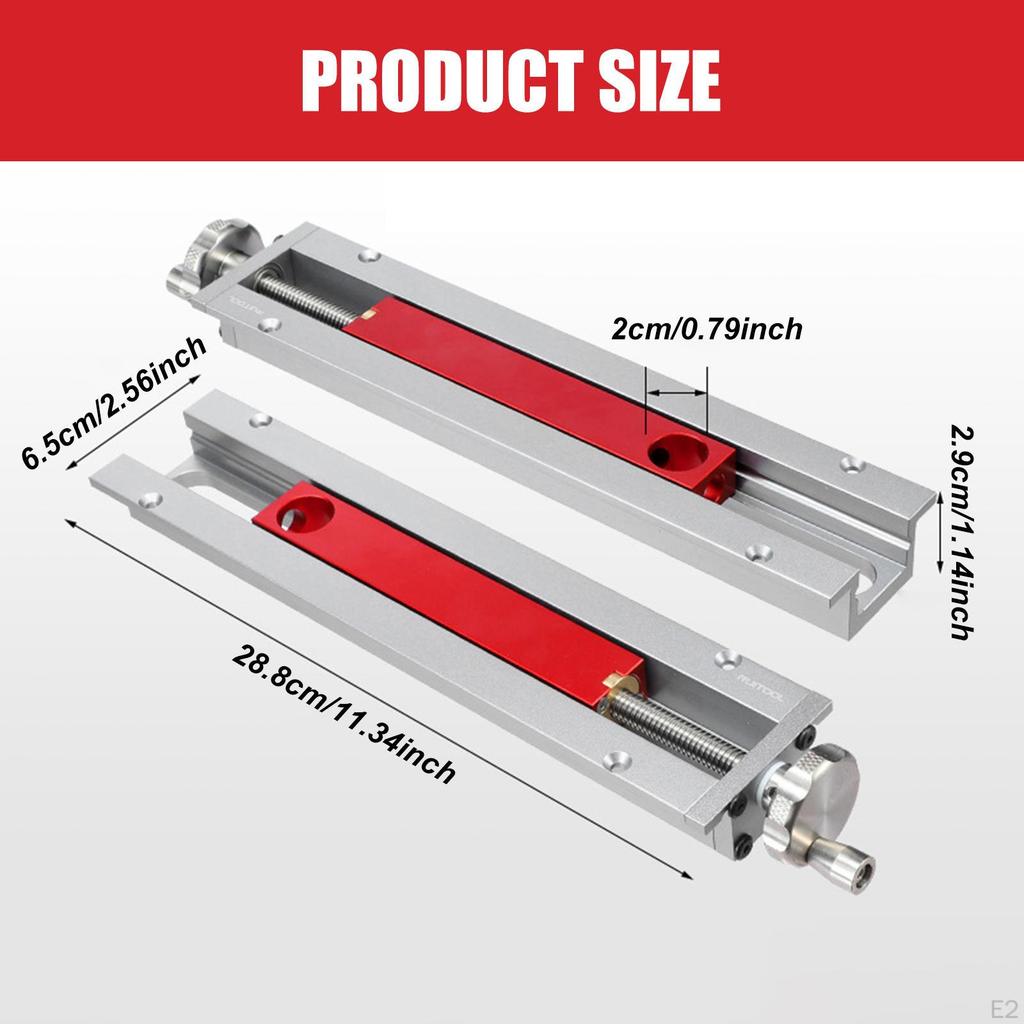 Bench Tail Vise Vice Fixture Table Adjustable Clamp for Household