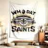 New Orleans Saints (14) Wandteppich Geeignet Für Die Dekoration Von Häusern Wohnheimen Und Schlafzimmern Weich Anzufassen Und Ein Perfektes Geschenk Für Freunde Und Familie