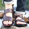 Summer New Men Sandals European American Casual Lightweight  Comfortable Beach Shoes Outdoor Driving Travel Sandals Size 38-47
